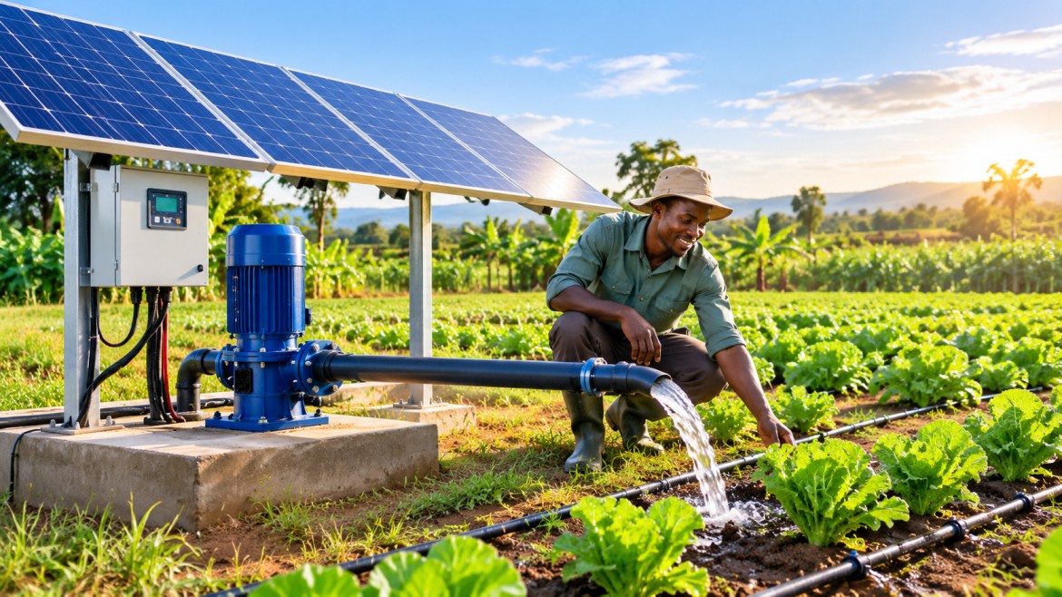  Solar powered irrigation system