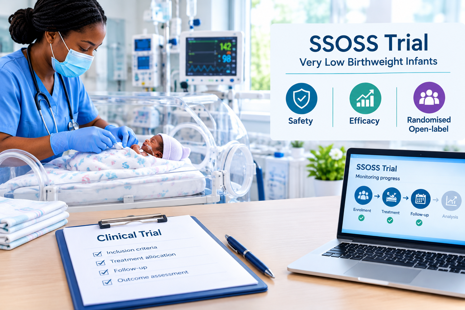 A Phase III Randomized Open-Label Clinical Trial to Evaluate Safety and Efficacy of Emollient Therapy for Very Low Birthweight Infants (SSOSS Trial)